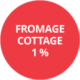 Badge Fromage cottage 1 %