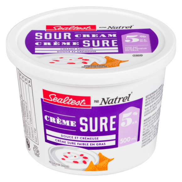 Crème sure légère 5 % Sealtest