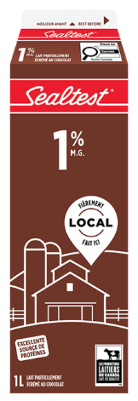 Sealtest Chocolate Milk 1% 1L