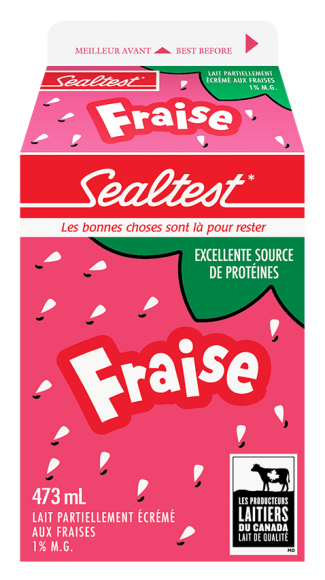 Lait aux fraises Sealtest