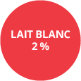 Badge Lait Blanc 2 %