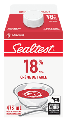 Crème à table 18% Sealtest 473 mL