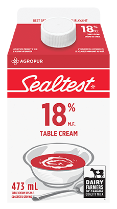 Table Cream 18% Sealtest 473 mL