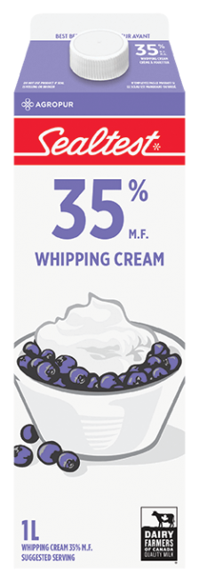 Whipped Cream 35% Sealtest 1L