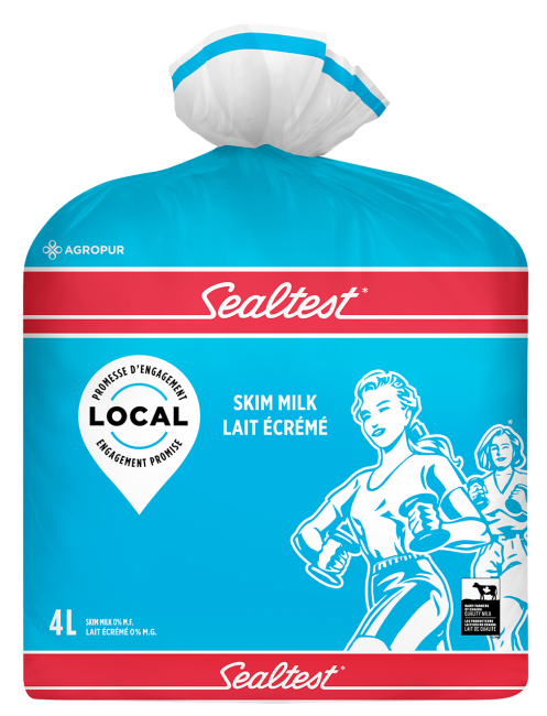 Sealtest 0% skim milk 4L