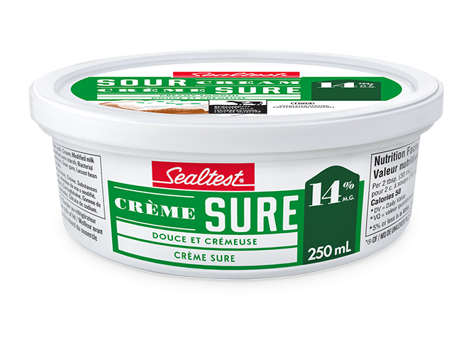 Crème sure régulière 14 % Sealtest