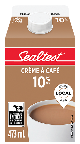 Crème à café 10% Sealtest 473 mL