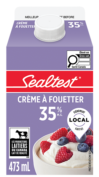 Crème à fouetter 35% Sealtest 473 mL