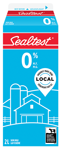 Sealtest Lait écrémé 0% 2 L