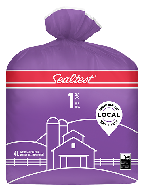 Sealtest 1% milk 4L