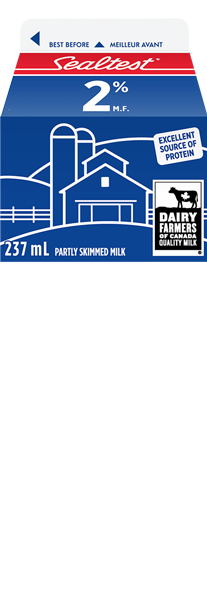 Sealtest 2% milk 237 ml