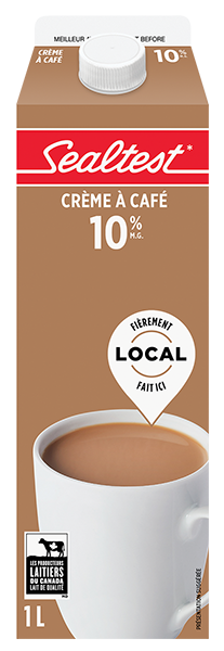 Crème à café 10% Sealtest 1L