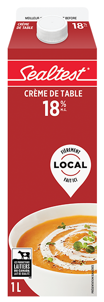 Crème à table 18% Sealtest 1L