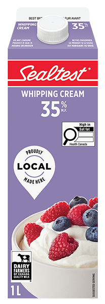 Whipped Cream 35% Sealtest 1L