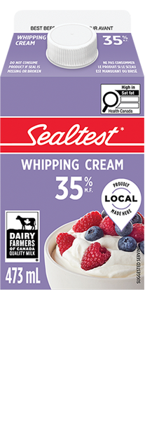 Whipped Cream 35% Sealtest 473 mL