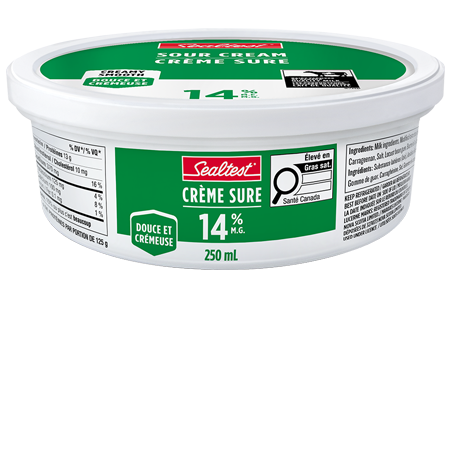 Crème sure régulière 14 % Sealtest