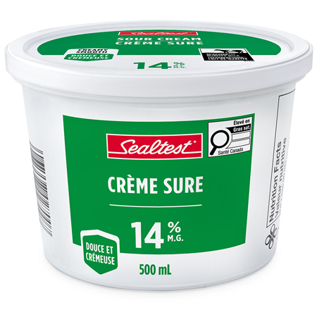 Crème sure régulière 14 % Sealtest