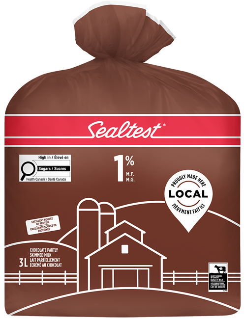 Sealtest Chocolate Milk 1% 3L