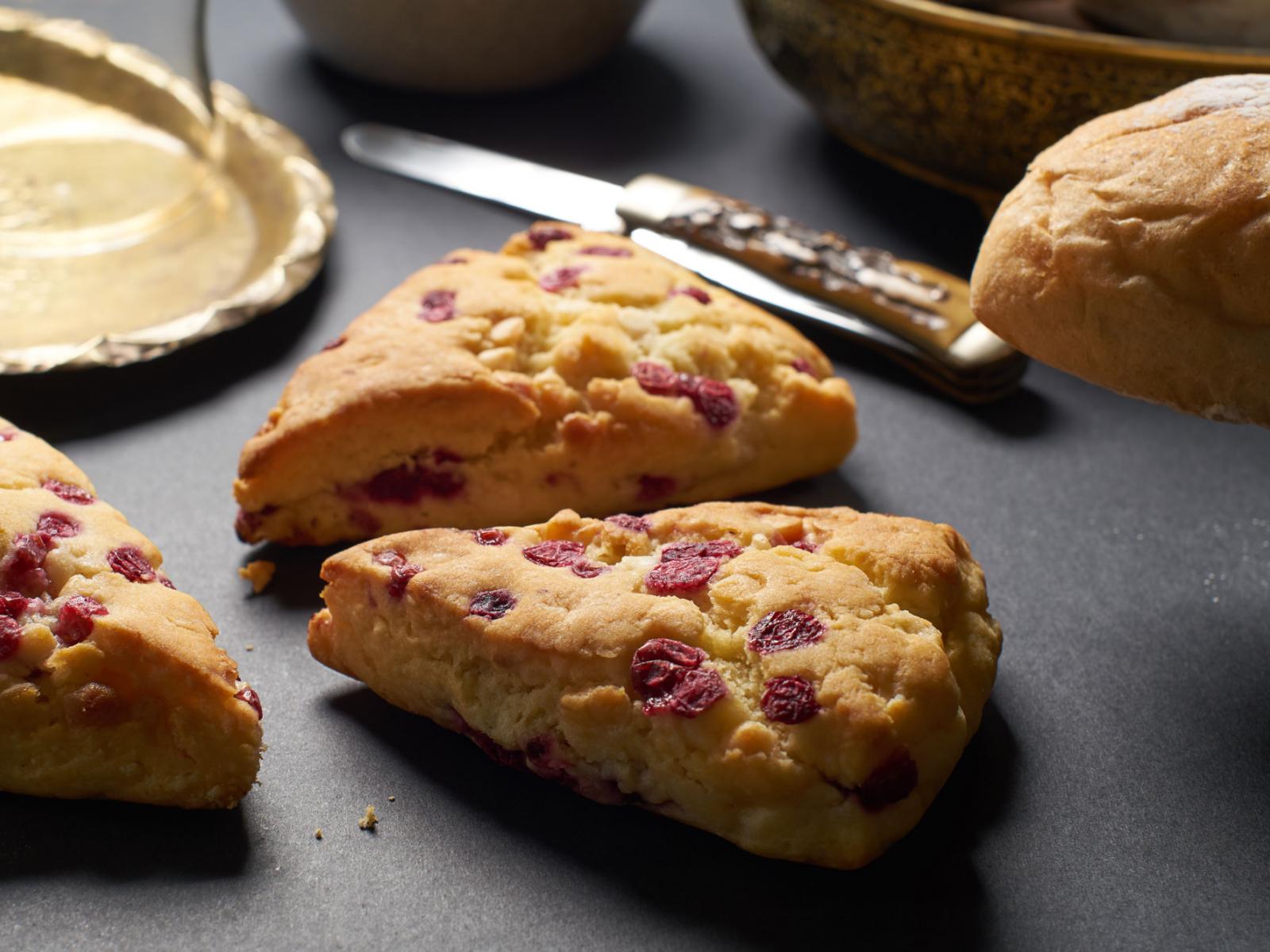 Cranberry Orange Scones - Scones aux canneberges et à l'orange